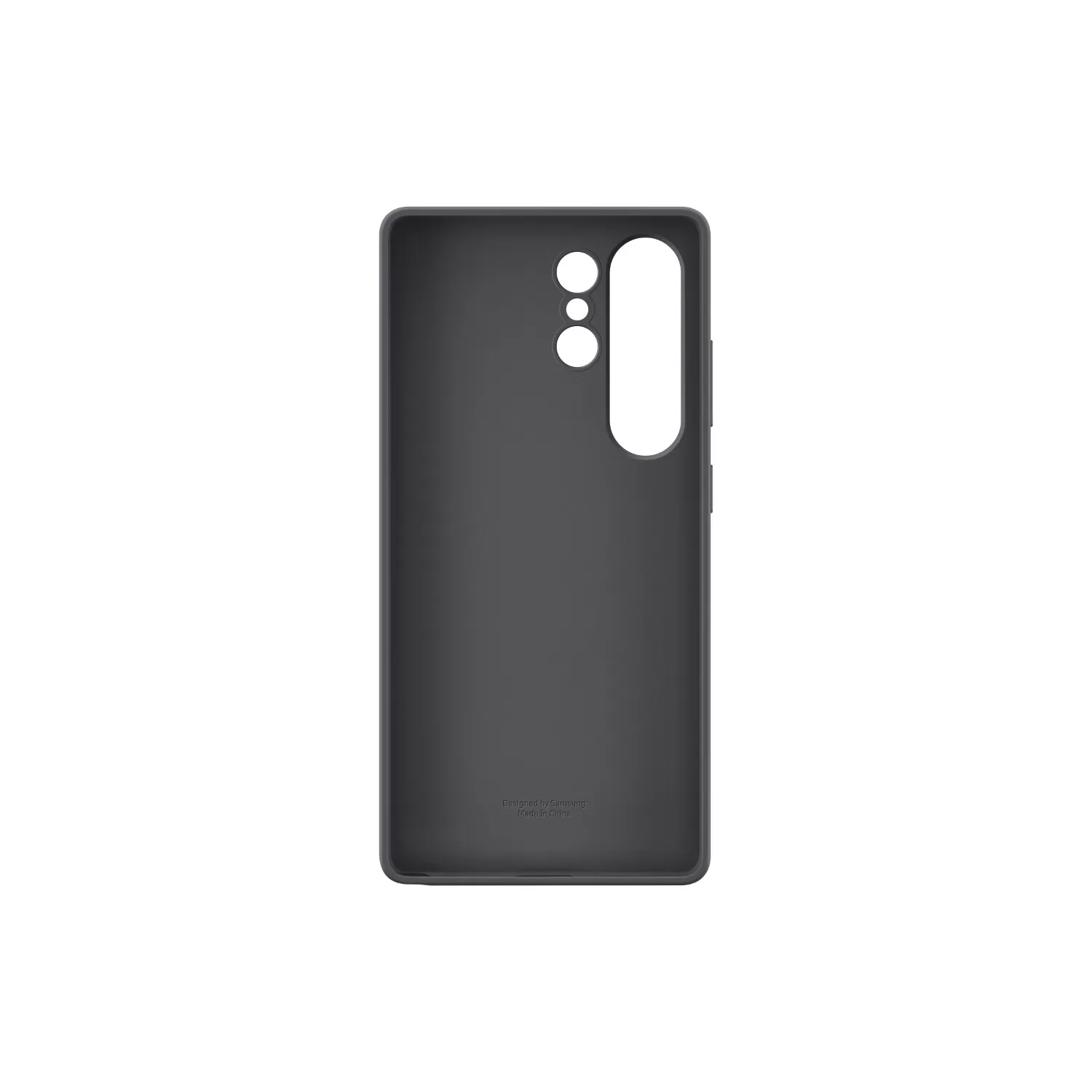 Official Samsung Galaxy S25 Ultra Silicone Case – Black - Image 2