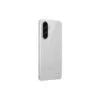 Angled view of the Official Samsung Clear Cover for Samsung Galaxy A56 in clear