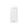 Front view of the retail packaging for the Official Samsung Clear Case for Samsung Galaxy A56 in clear