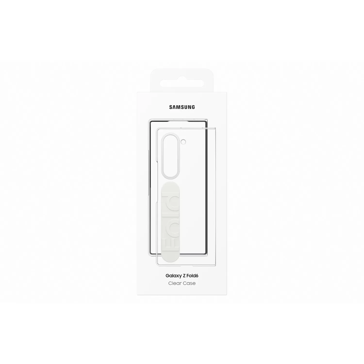 Official Samsung Galaxy Z Fold6 Silicone Case – Clear - Image 6