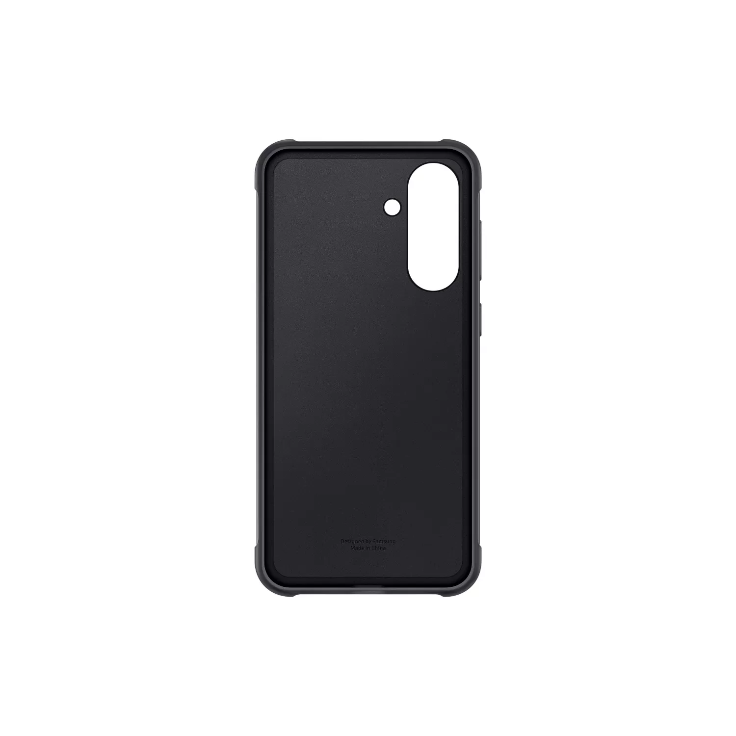 Front view of the Official Samsung Rugged Case for Samsung Galaxy A36 in black