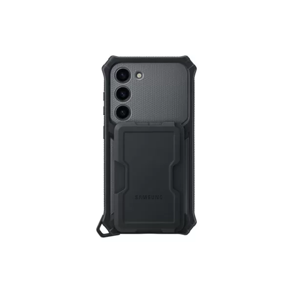 Samsung Galaxy S23 Case - Official Samsung Rugged Gadget Cover - Black