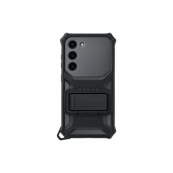 Samsung Galaxy S23 Case - Official Samsung Rugged Gadget Cover - Black - Image 3