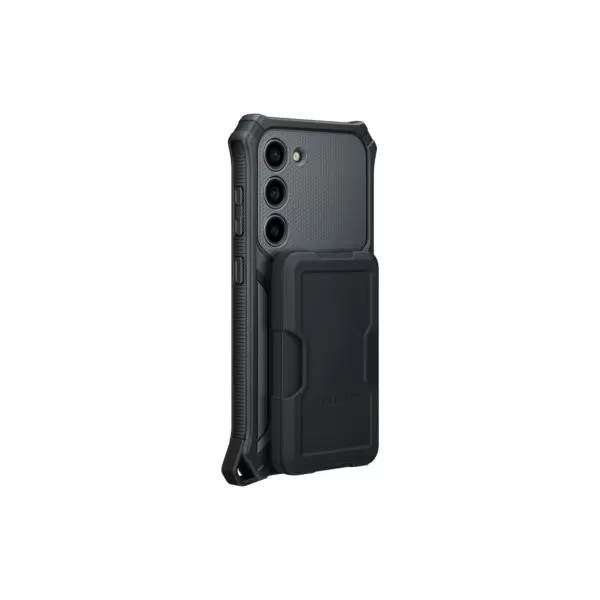 Samsung Galaxy S23 Case - Official Samsung Rugged Gadget Cover - Black - Image 4