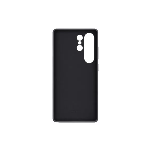 Front view of the Samsung S25 Ultra Cover Kindsuit Case in Black