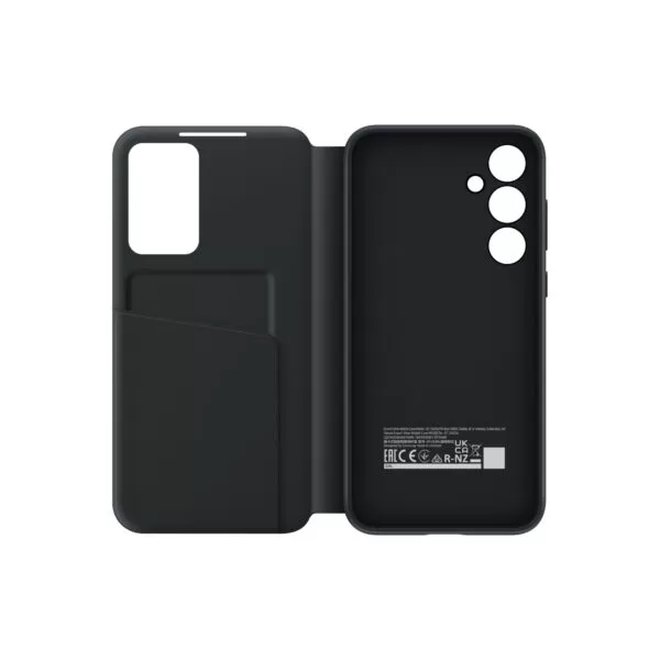 Samsung Galaxy A35 5G Case - Official Samsung S View Wallet Cover - Black