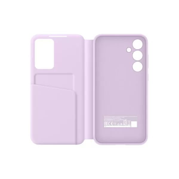 Samsung Galaxy A35 5G Case - Official Samsung S View Wallet Cover - Lavender