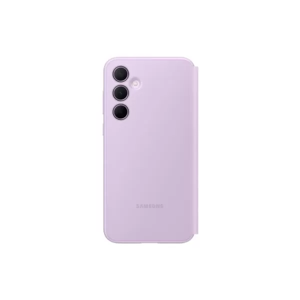 Samsung Galaxy A35 5G Case - Official Samsung S View Wallet Cover - Lavender - Image 3