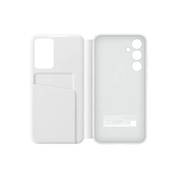 Samsung Galaxy A35 5G Case - Official Samsung S View Wallet Cover - White