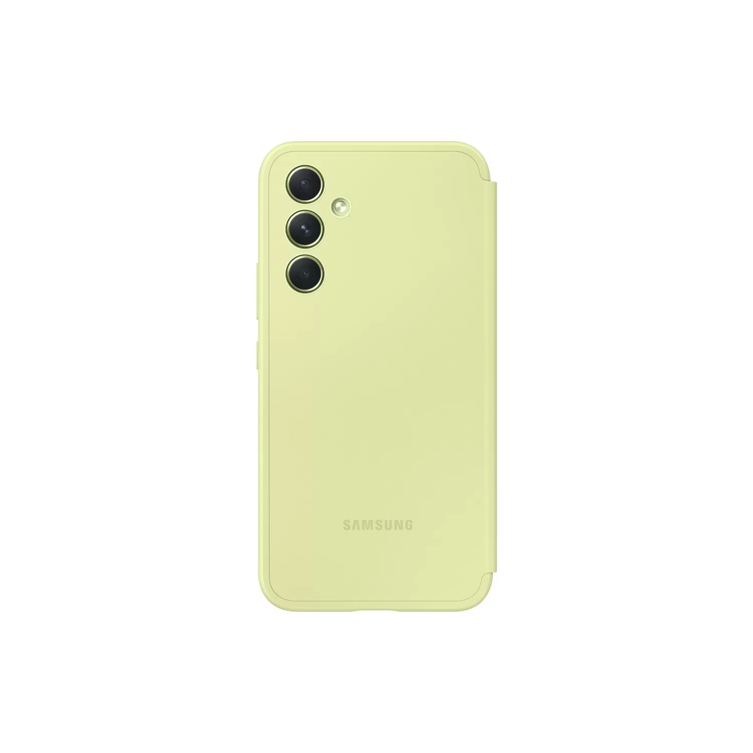 Samsung Galaxy A54 5G S View Wallet Case – Lime - Image 2