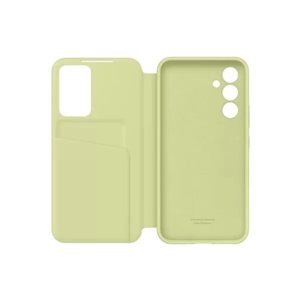 Samsung Galaxy A54 5G Case - Official Samsung S View Wallet Cover - Lime - Image 5