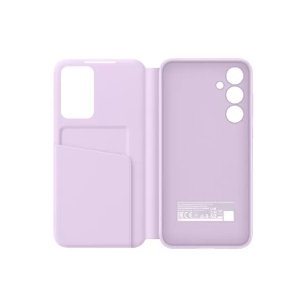 Samsung Galaxy A55 5G Case - Official Samsung S View Wallet Cover - Lavender