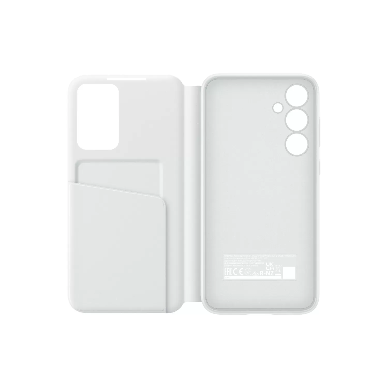 Samsung Galaxy A55 5G S View Wallet Case – White