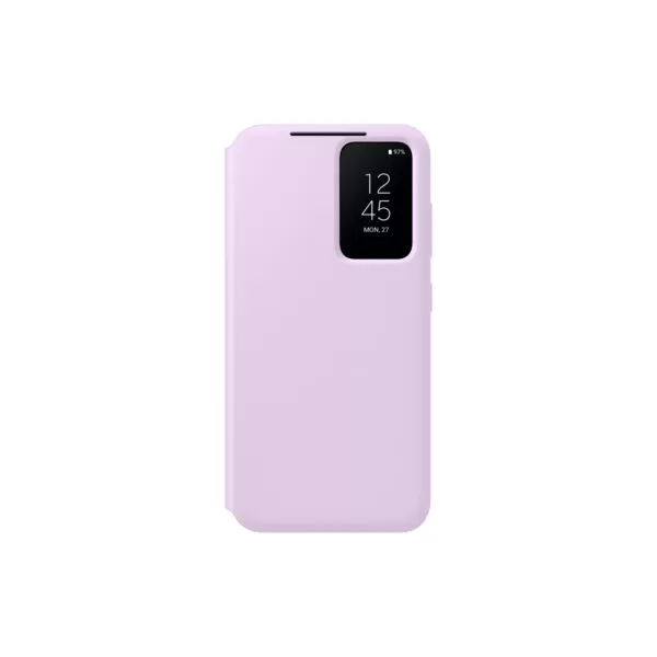 Samsung Galaxy S23 Case - Official Samsung S View Wallet Cover - Lavender