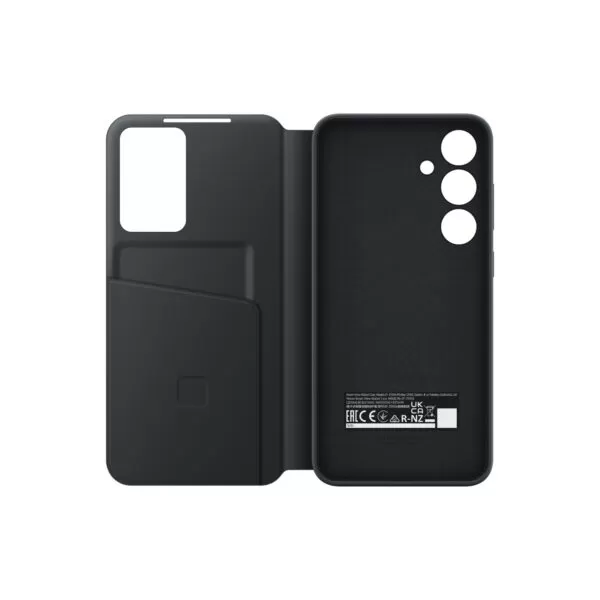 Samsung Galaxy S24 Plus Case - Official Samsung S View Wallet Cover - Black