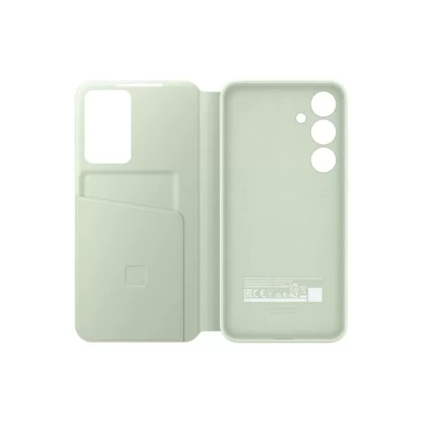 Samsung Galaxy S24+ Case - Official Samsung S View Wallet Cover - Light Green