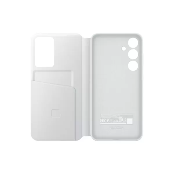 Samsung Galaxy S24+ Case - Official Samsung S View Wallet Cover - White