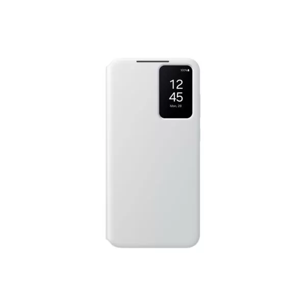 Samsung Galaxy S24+ Case - Official Samsung S View Wallet Cover - White - Image 4