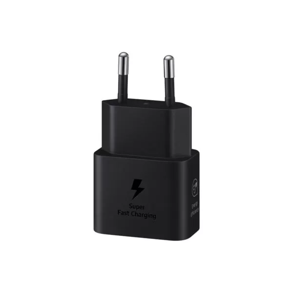 Samsung 25W GaN Wall Charger - Fast Charging Adapter Black - Image 2