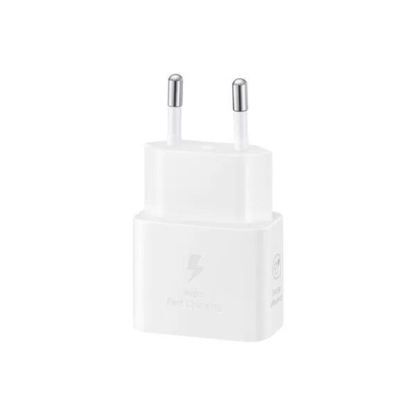 Samsung 25W GaN Wall Charger - Fast Charging Adapter White - Image 2