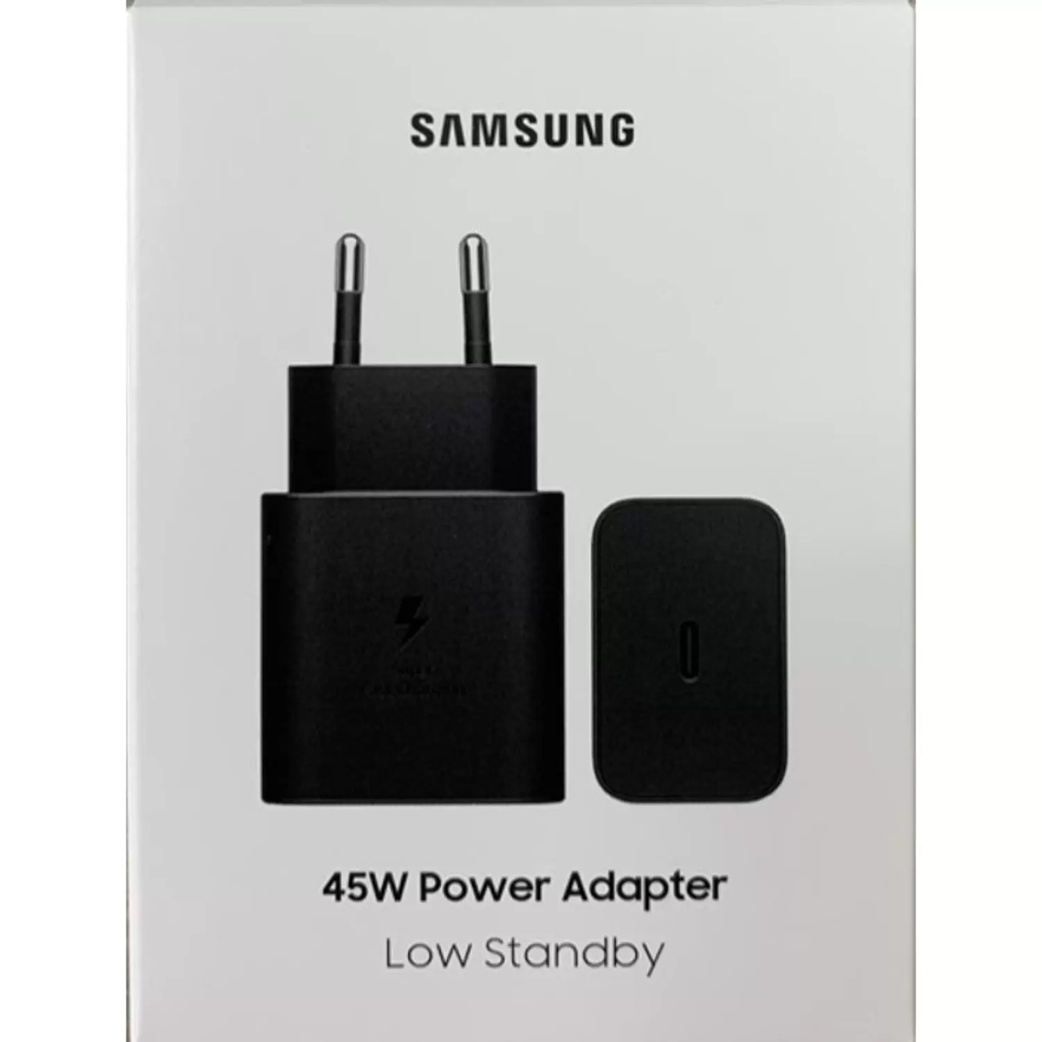 45W Samsung Wall Charger – 1-Port Black (Official) - Image 4