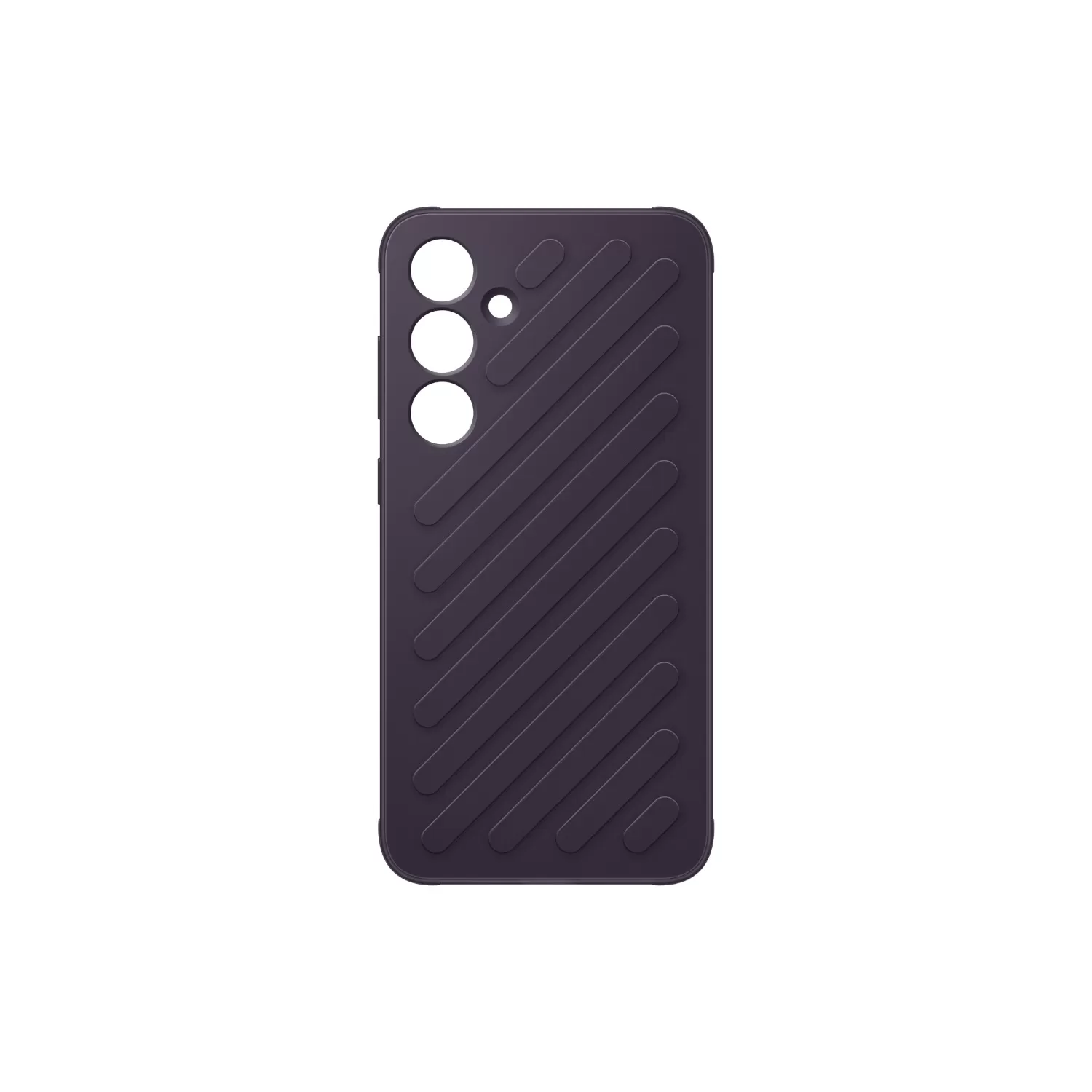Back view of the Samsung Shield Cover for Samsung Galaxy S24+ in dark violet