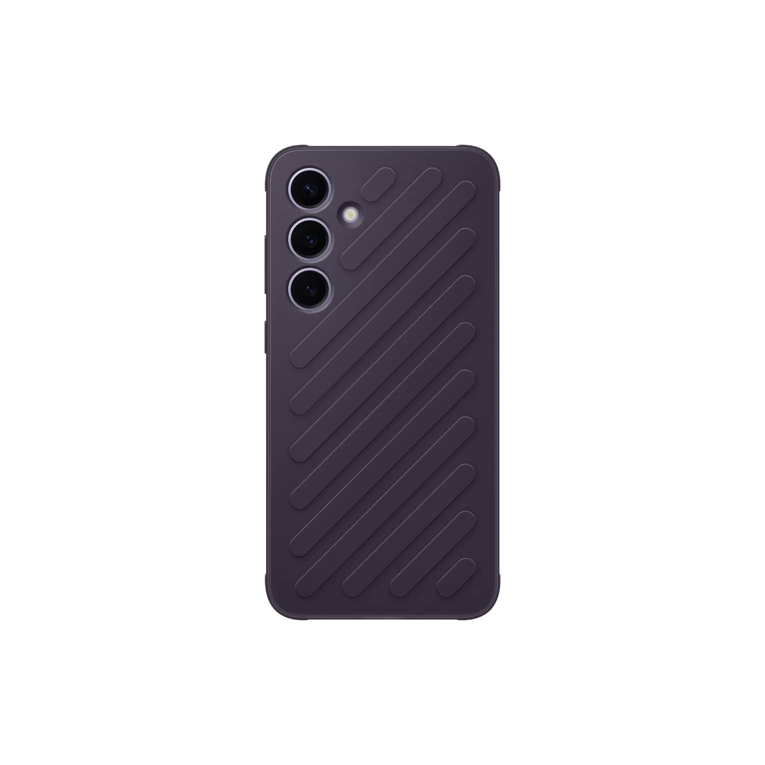Second back view of the Samsung Shield Cover for Samsung Galaxy S24 Plus in dark violet