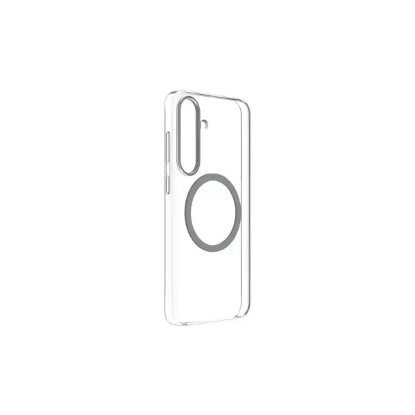 Samsung Galaxy S25 Case - Samsung Clear Magnet Cover - Clear - Image 2