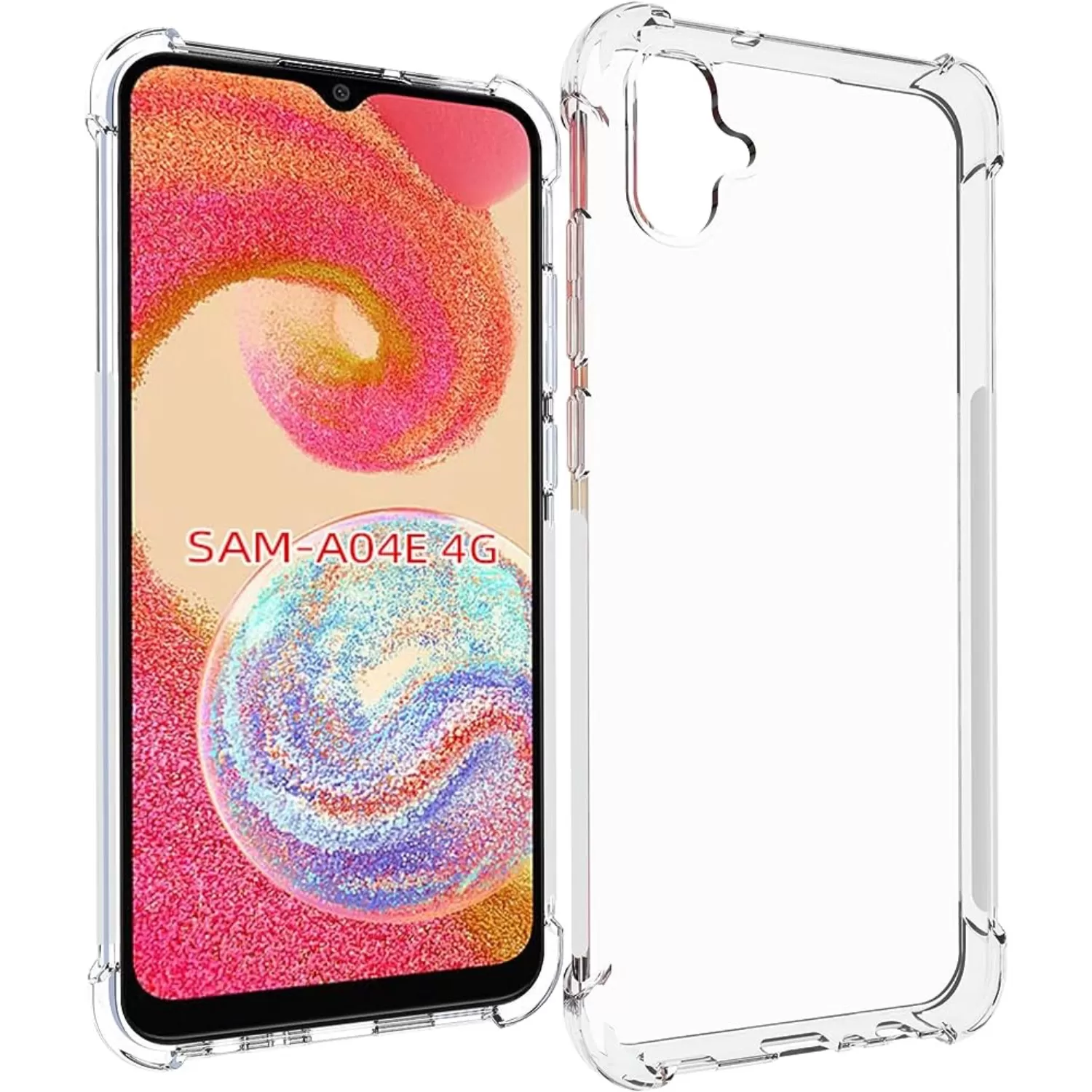 Samsung Galaxy A04e Clear Case – Compatible - Image 3