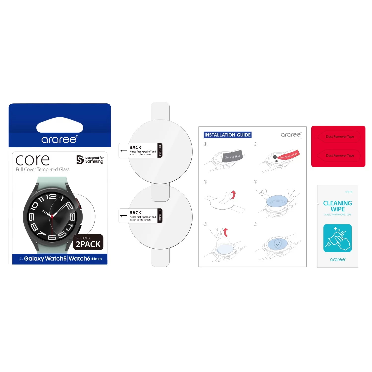 Samsung Galaxy Watch5/6 44mm Screen Protector - SMAPP - Image 3