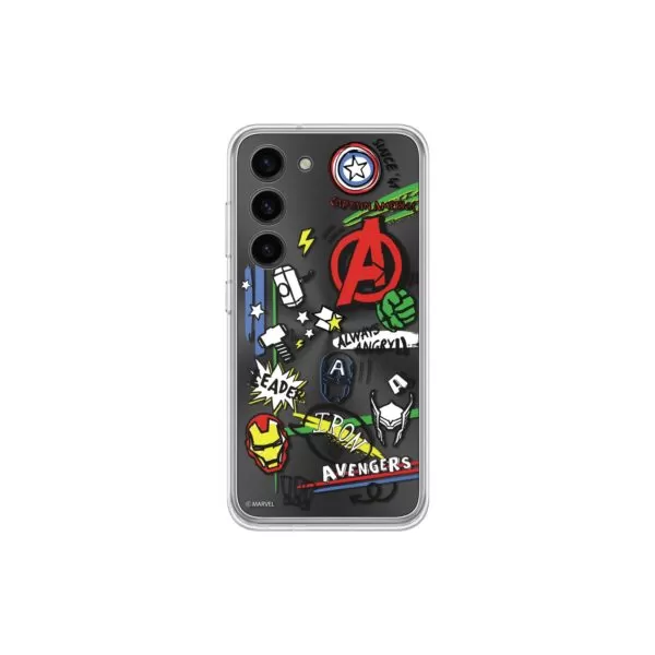 Samsung Galaxy S23 SMAPP Marvel Doodle Back Plate Insert