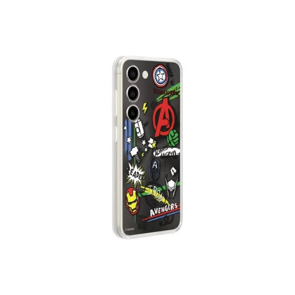 Samsung Galaxy S23 SMAPP Marvel Doodle Back Plate Insert - Image 3