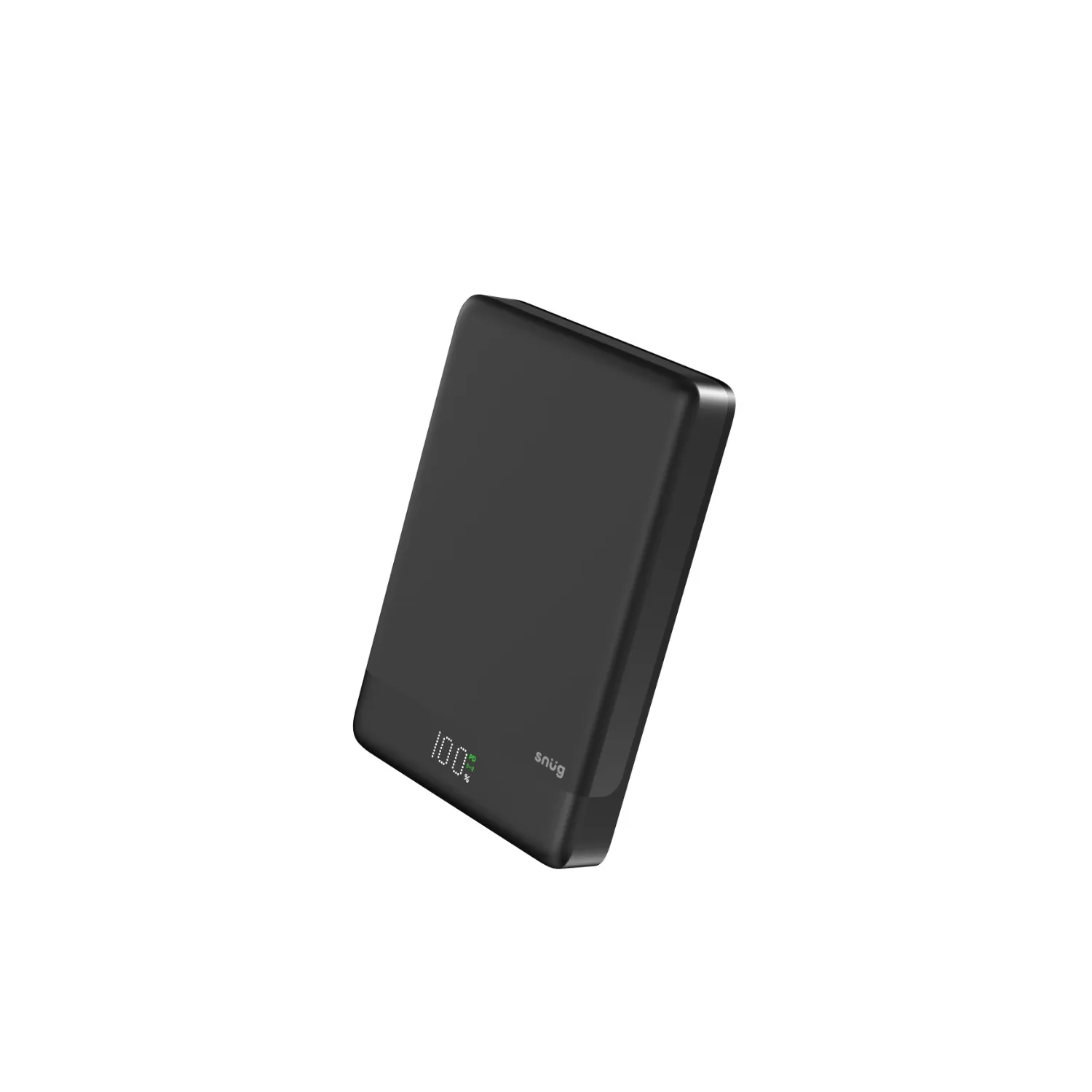 Snug 10000mAh Magnetic Wireless Power Bank - 10W - Black - Image 5