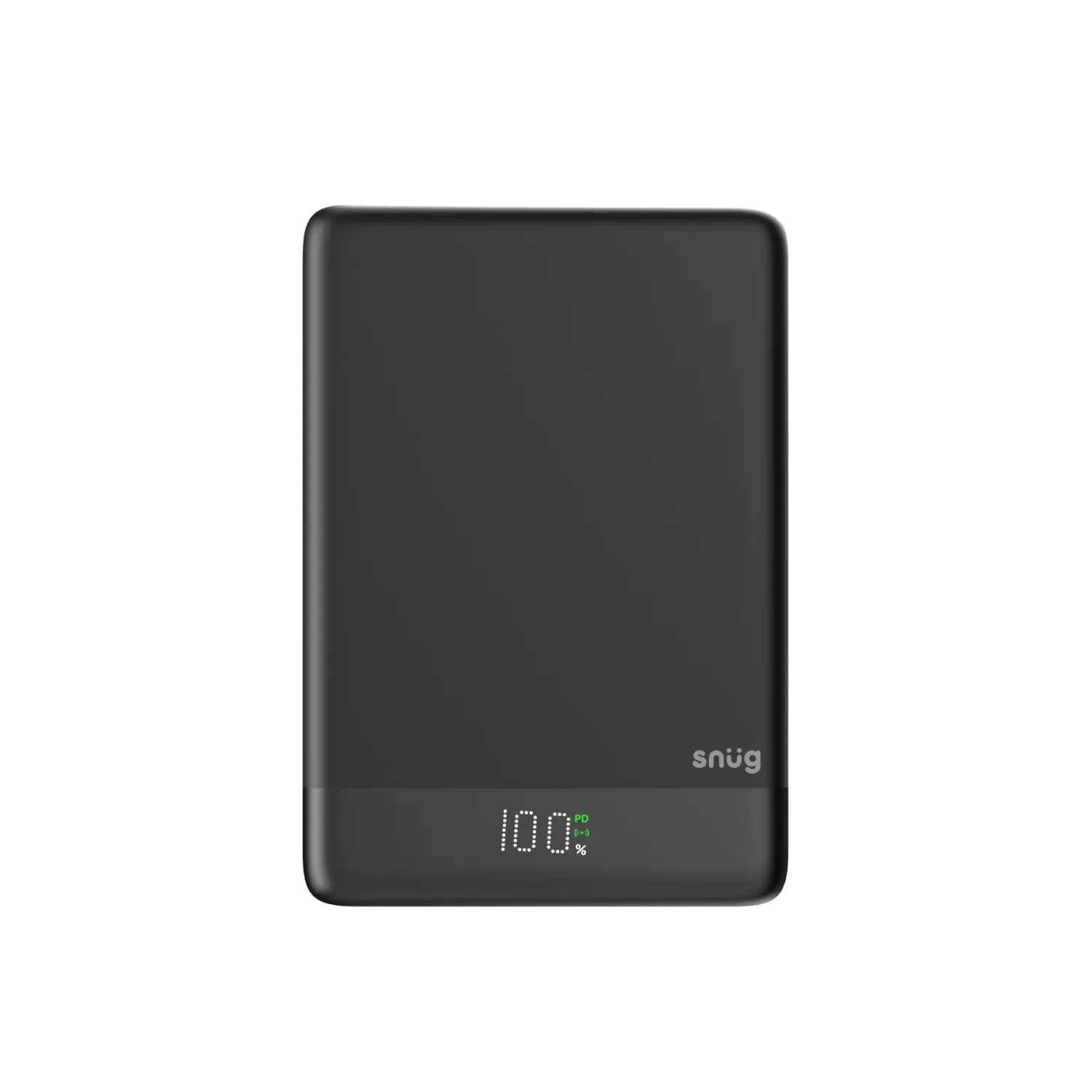 Snug 10000mAh Magnetic Wireless Power Bank - 10W - Black - Image 6