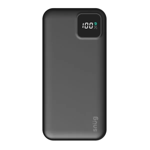 Snug 10W 10000mAh Power Bank - With LED Indicator Black