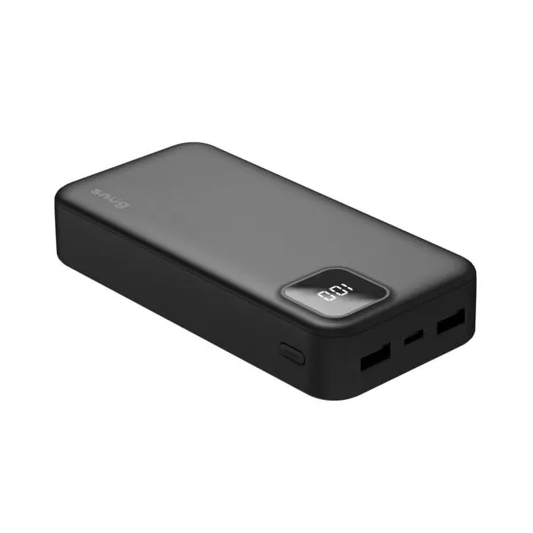 Snug 10W 20 000mAh Power Bank with Cable - Fast Charge Black - Image 3