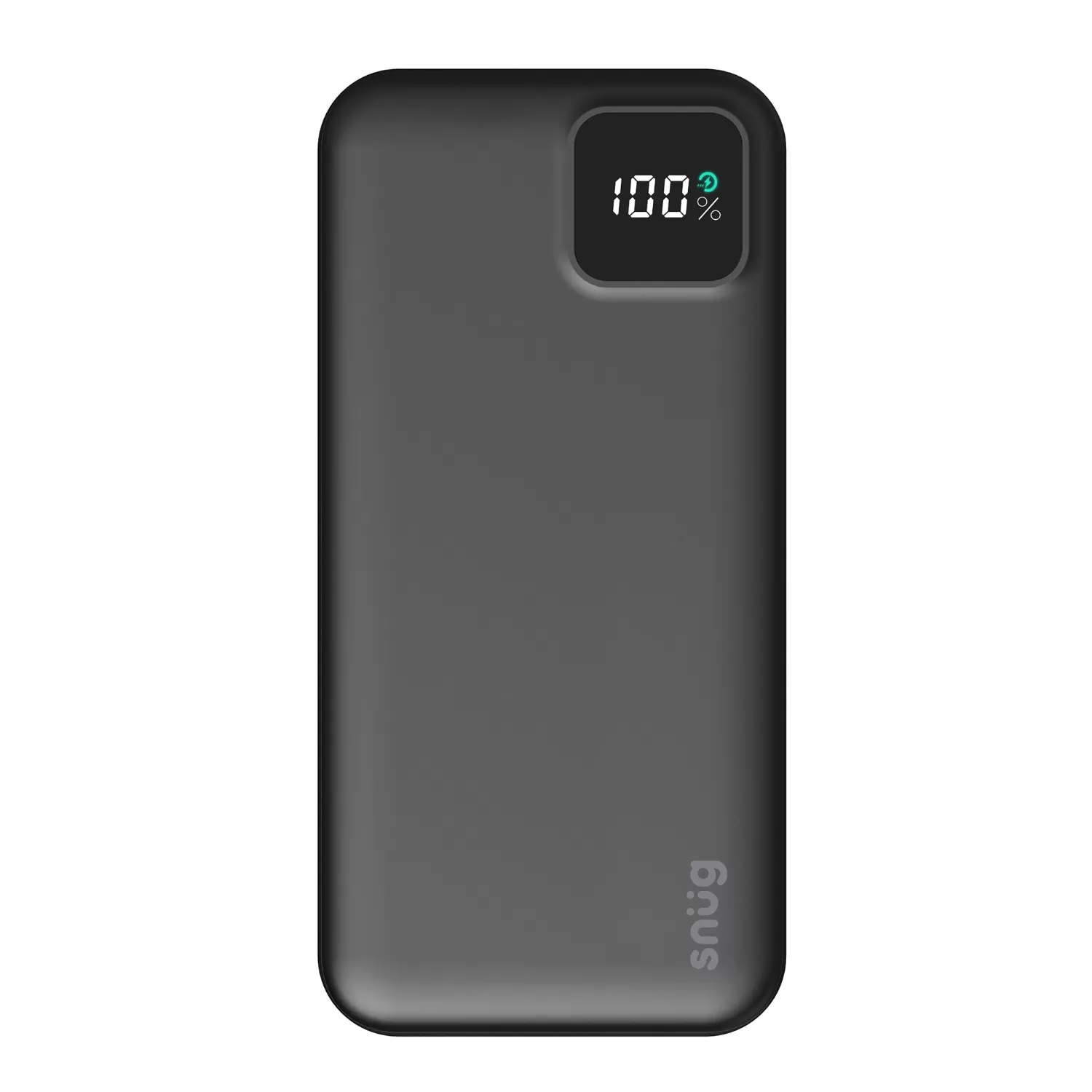 Snug 20000mAh PD Power Bank - 20W Fast Charging - Black - Image 2