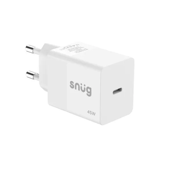 Snug 45W Wall Charger - Fast Charging Adapter 1 Port White