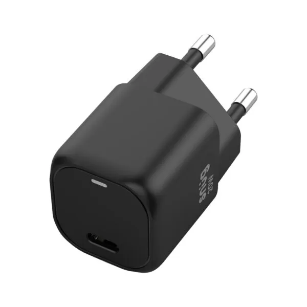 Snug 20W Mini Wall Charger - Fast Charging Adapter Black