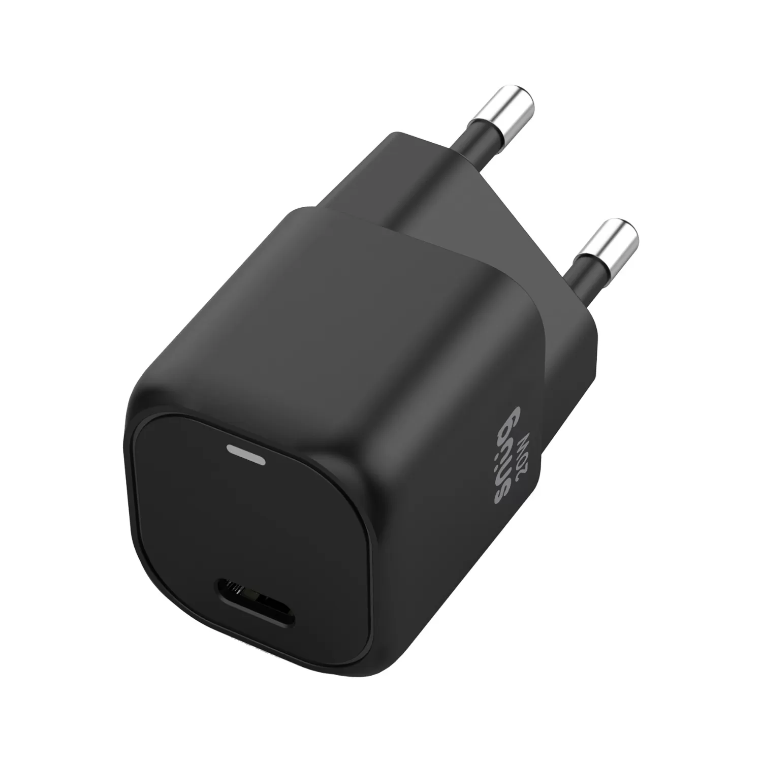 20W Snug Mini PD Wall Charger – 1-Port Black