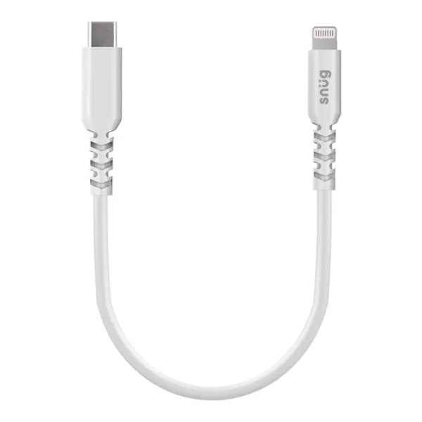 Snug 30W Type-C To Lightning Fast Charging Cable - 25Cm