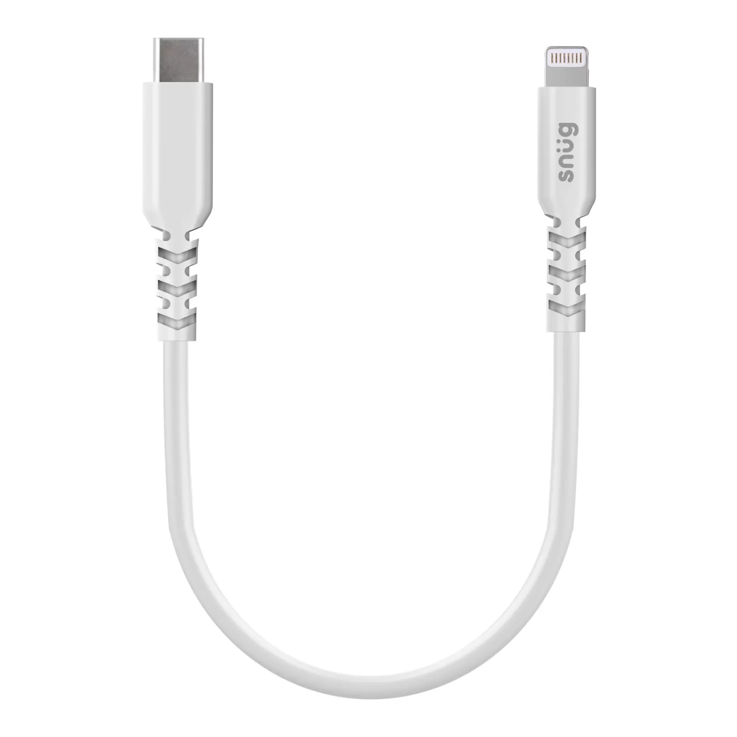 Snug 30W Type C To Lightning Cable - 25Cm White