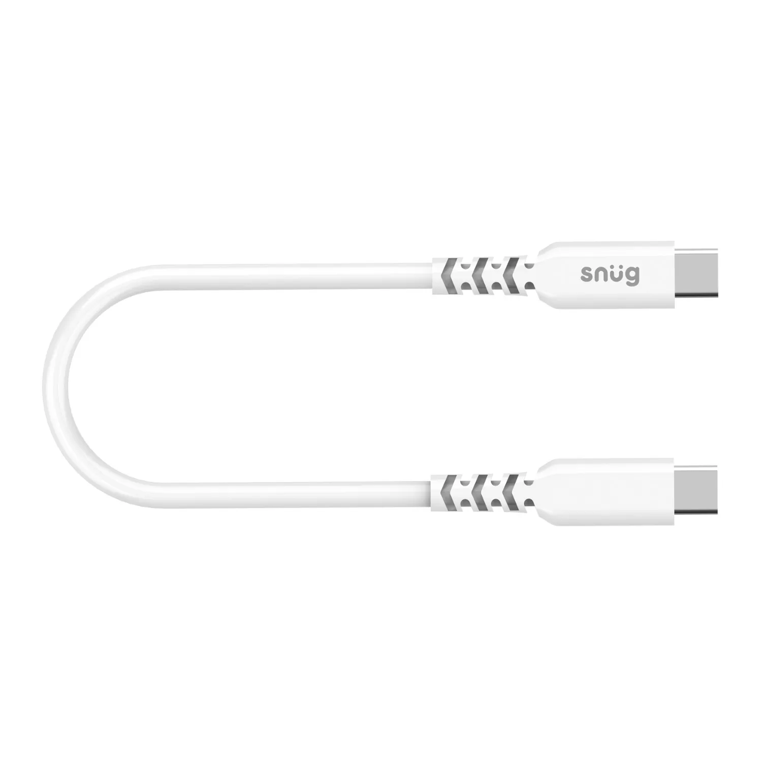 Snug 60W USB C To USB C Cable - 25Cm White - Image 4