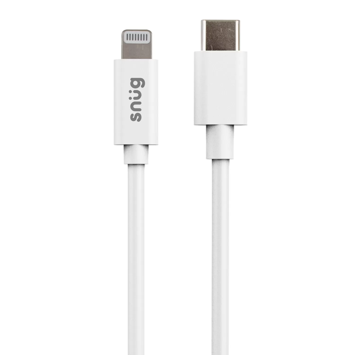 Snug 30W Type C to Lightning PD Cable - 1.2m White