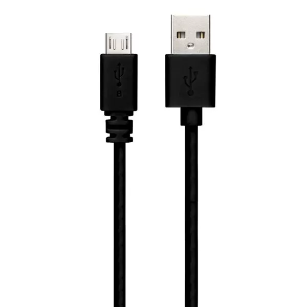 Snug 12W USB to Micro USB Charging Cable - 1.2m Black