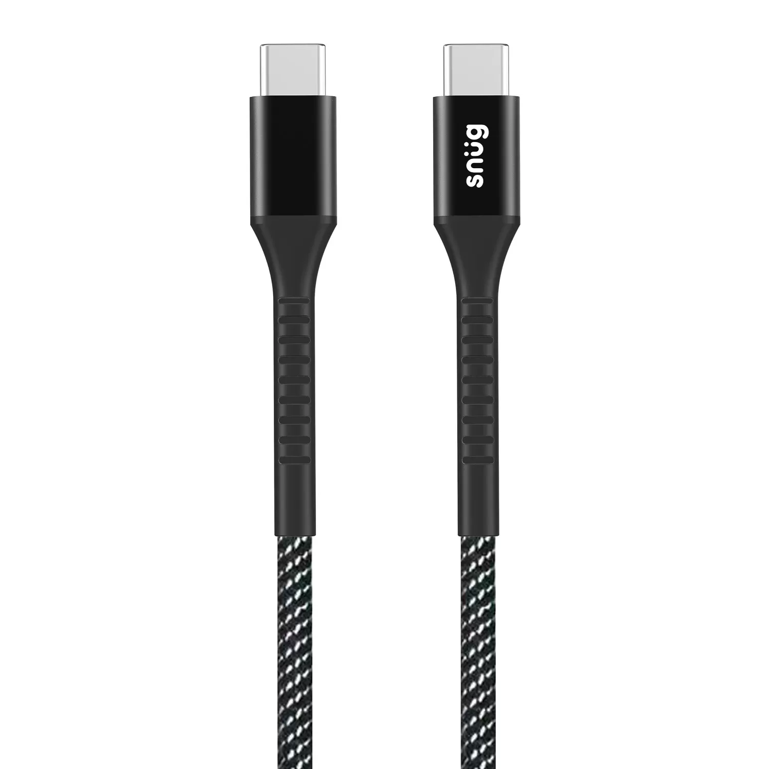 Snug 60W USB C To USB C Cable - 1.2m Black
