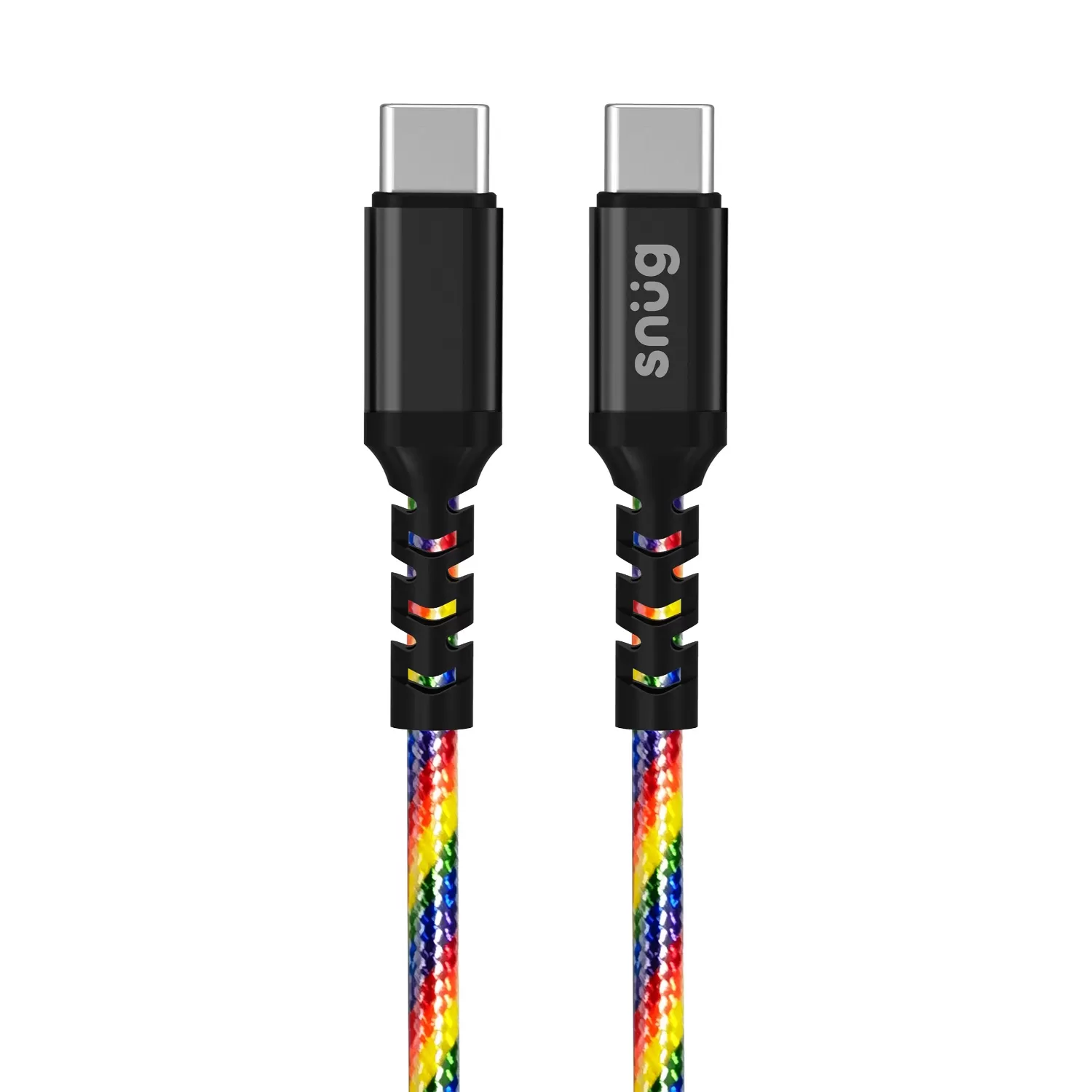 Snug 60W Type C To Type C Cable 1.2m Rainbow