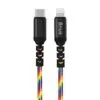 Snug Type–C To MFI Lightning 1.2 Metre Rainbow Cable