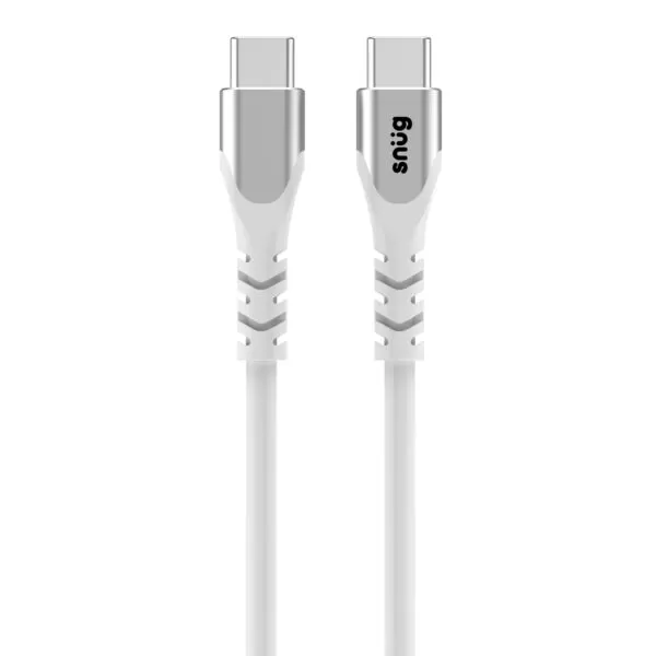 Snug Type-C To Type-C Charging Cable - 1.2m White