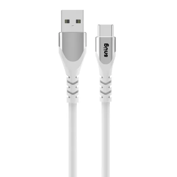 Snug USB To Type-C Charging Cable - 1.2m White